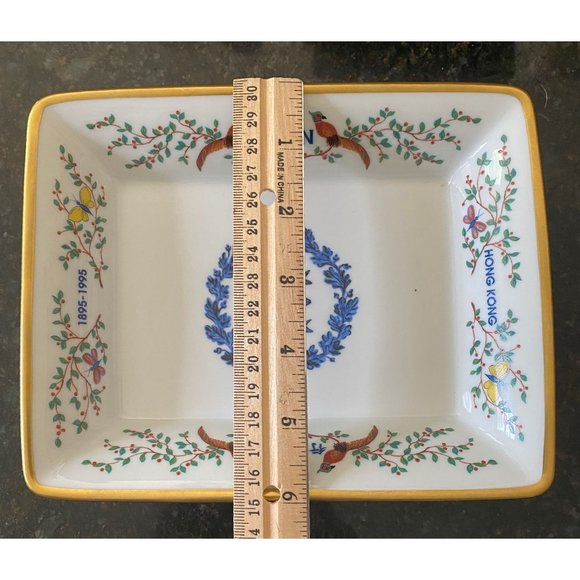 Commemorative Jebsen & Co. 7 1/2" Rectangular Small Bowl, 1895-1995 - Picture 6 of 8